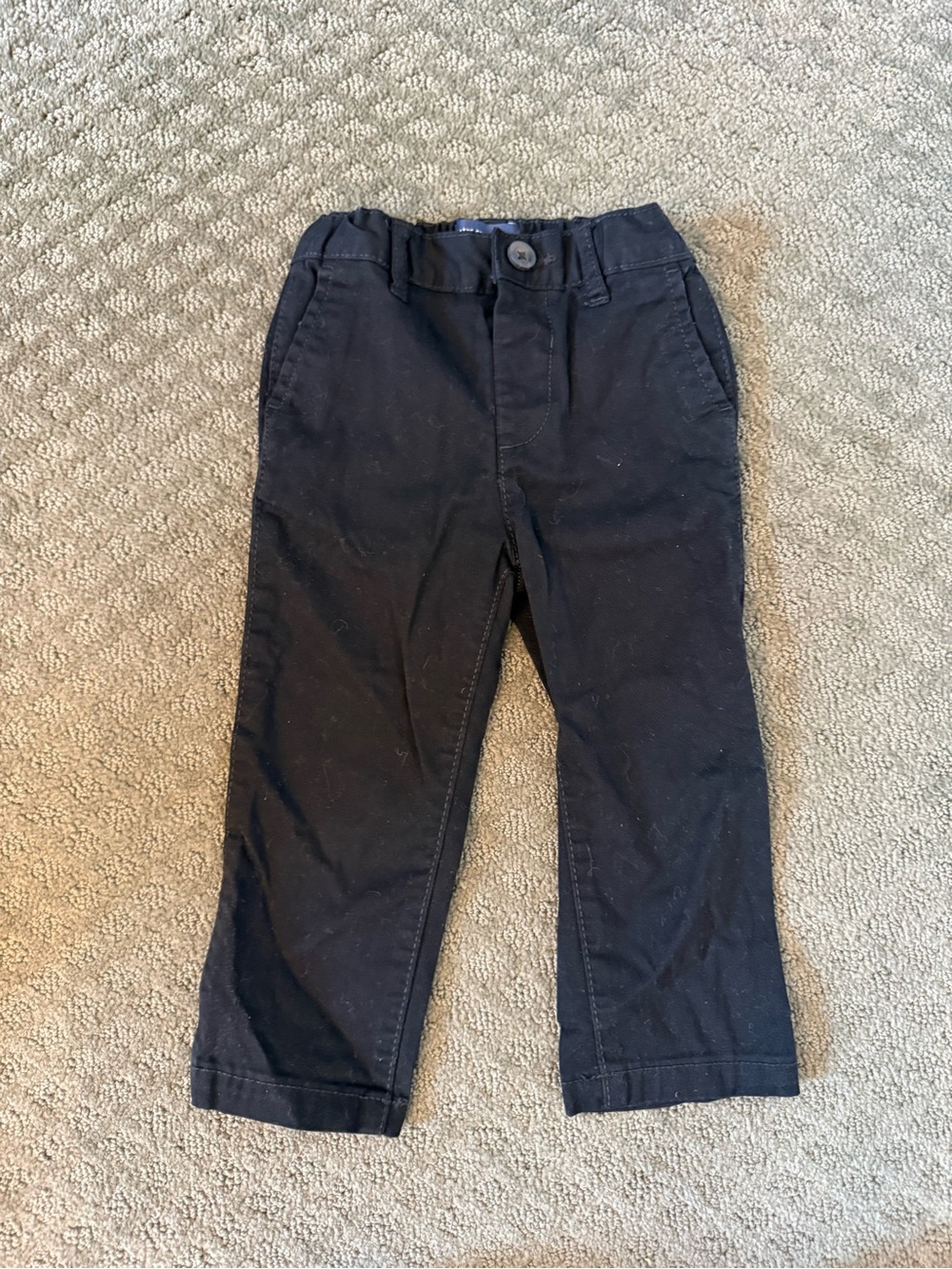 The Children's Place Black Dress Chinos for Kids